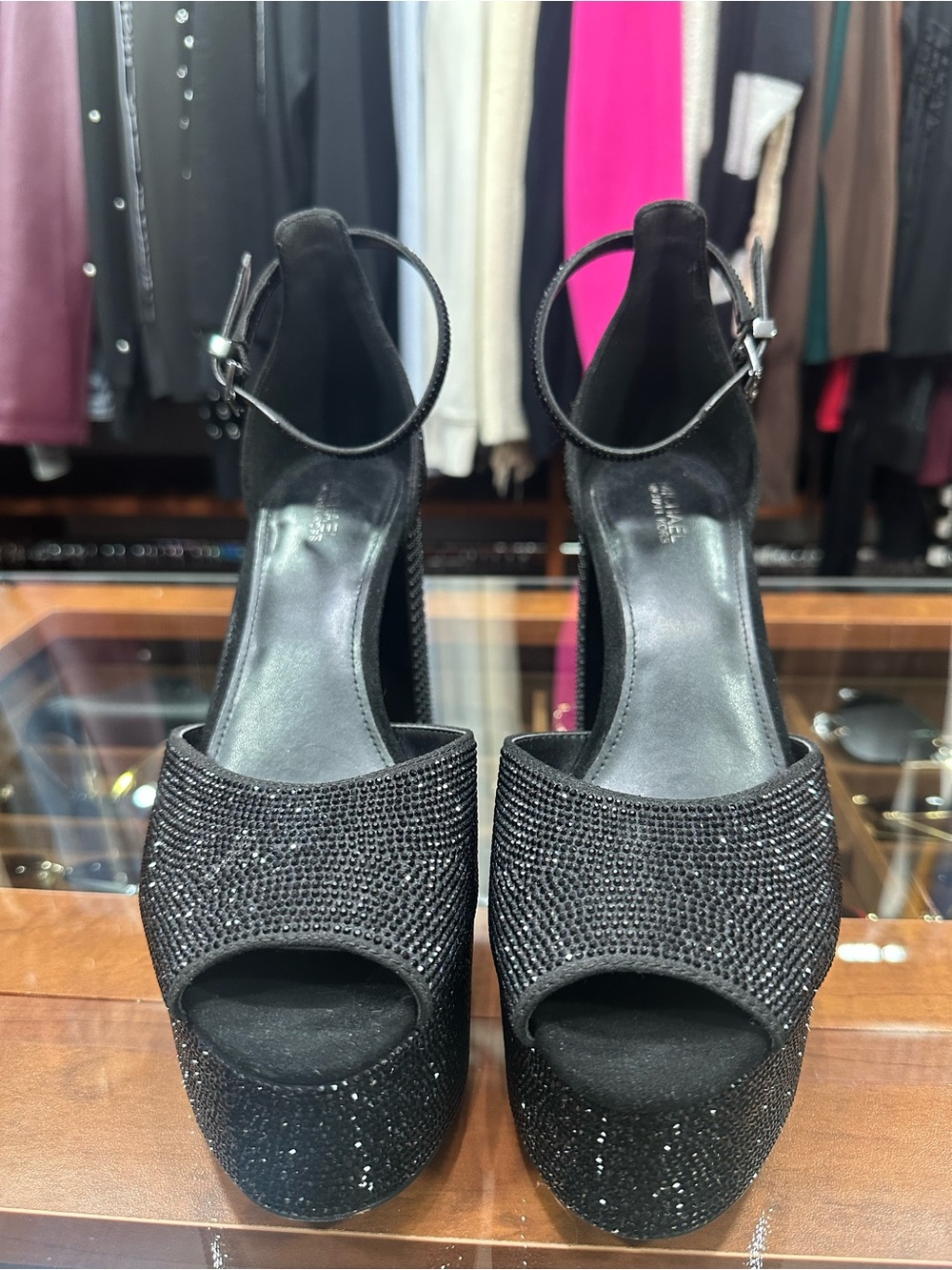 Michael Kors Maxine Platform Heels - Picture 3 of 6